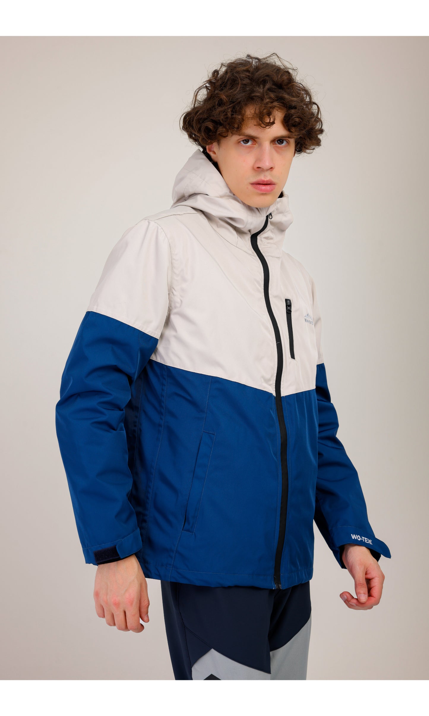 Su Gecirmez Mont | Rüzgar geçirmez| 3İN1 Polarlı Triflex Model, Outdoor Mont | Indigo & Kum Rengi