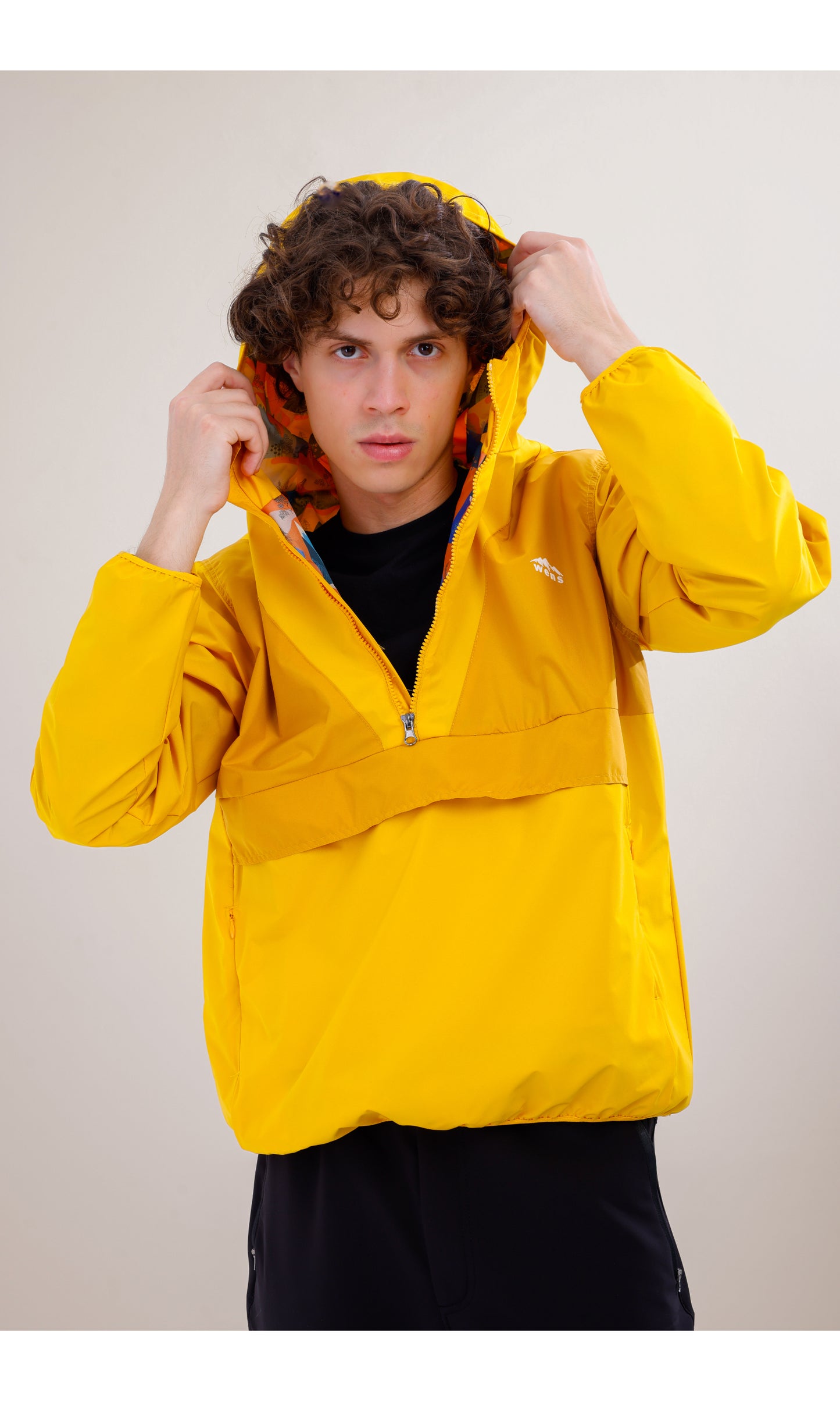 Flow Flex Ultralight Waterproof Hoodie – Yellow/Mustard (Daylight Duo), Design That Turns Into a Bag