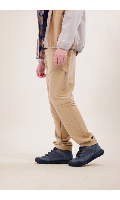TwinJourney Bej Outdoor Pantolon: Dört Mevsim Şorta Dönüşen Pantolon