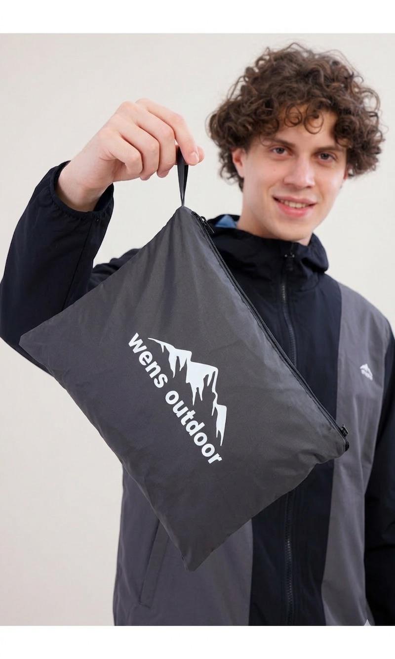 Rain Flex Ultralight Waterproof Raincoat – Design That Turns Into a Bag