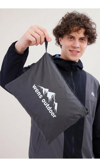 Rain Flex Ultralight Waterproof Raincoat – Design That Turns Into a Bag