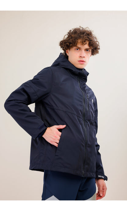 Navy Blue Waterproof Jacket | Windproof | 3IN1 Polar Fleece Triflex Model, Outdoor Jacket