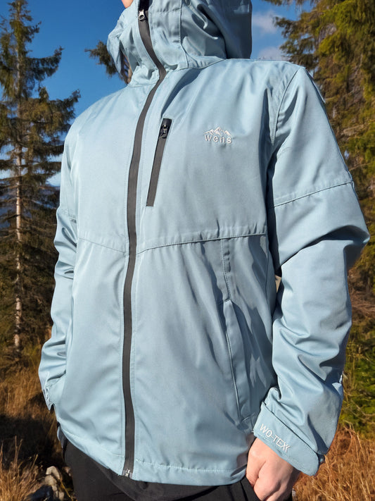 Waterproof Jacket | Windproof | 3IN1 Polar Fleece Triflex Model, Outdoor Jacket | Mint Color